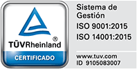 Certificados ISO 9001, 14001